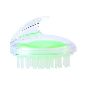 1X Silicone Mềm Dầu Tắm Gội Toàn Thân Gàu Lông Bàn Chải Massage Da Đầu