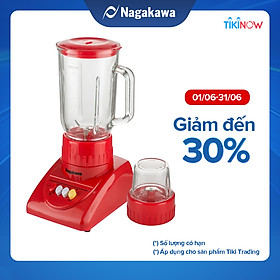 Máy Xay Sinh Tố Nagakawa NAG0806 (300W - 1.25 Lít) - Hàng Chính Hãng