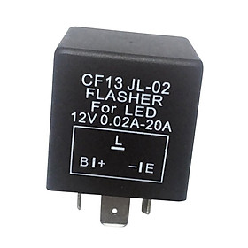 CF13 JL-02 3-Pin LED Flasher Relay For Car Turn Signal Light Flash Fix
