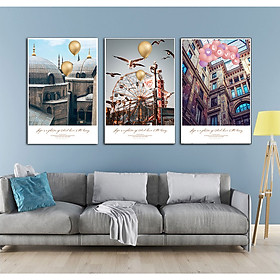 Mua Bộ tranh Canvas DECOR trang trí phòng khách DC0050