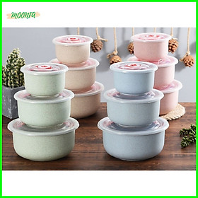 Bộ 3 Hộp Cơm Lúa Mạch An Toàn Tiện Dụng