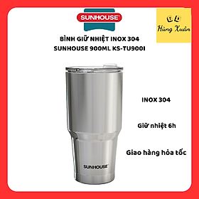 Mua Bình giữ nhiệt inox 304 Sunhouse 900ml KS-TU900I