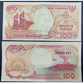 Mua Tờ tiền Indonesia 100 Rupiah phong thủy thuận buồm xuôi gió   Mới 100% UNC