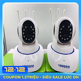 Camera Giám Sát IP Yoosee 3 Râu - Hàng nhập khẩu