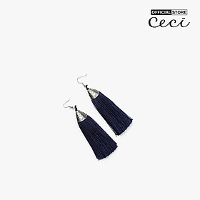CECI - Khuyên tai nữ dạng thả tua rua thời trang CC1-02000156