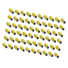 60 Pieces TT Geared Car Gear Motor Bracket Motor Support for   Car New