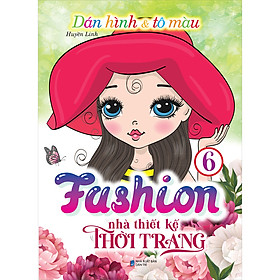 Download sách Dán Hình & Tô Màu: Fashion Nhà Thiết Kế Thời Trang - 6