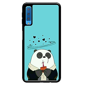 Ốp lưng cho Samsung Galaxy A7 2018 Panda - Hàng chính hãng