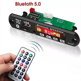 Mạch Bluetooth 5.0 MP3 WMA Bộ giải mã âm thanh USB TF FM AU - Blutooth 5 -12 VDC