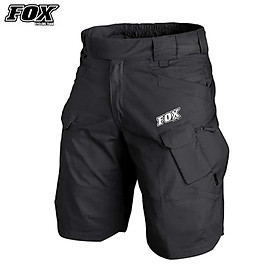 Fox Cycling Team Bike Mountain Bike Shorts Off-road Enduro Bi-Bycle Bottoms Color: 01 Size: XL(75-80kg)