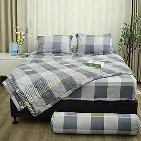 Bộ ga giường K-Bedding KMP chất liệu Microfiber bền chắc, kháng khuẩn (KHÔNG BAO GỒM CHĂN) - KMP302 - 1m2x2m