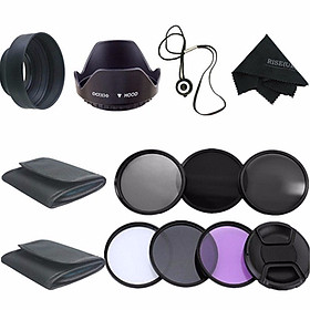 58MM Filter Kit UV CPL Polarizer ND2 4 8 For Canon EOS 1200D 750D 700D 600D LENS