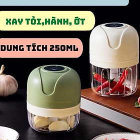 Mua Máy xay tỏi ớt mini thế hệ mới 250ml