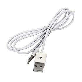 3.5mm Male to USB-A 2.0 Plug  Audio AUX MP3 Cable Adapter