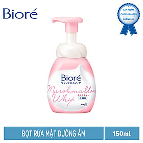 Bọt Rửa Mặt Dưỡng Ẩm - Biore Marshmallow Whip Moisture 150ml