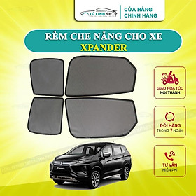 Rèm che nắng nam châm cho xe Mitsubishi Xpander, bộ 4 tấm cho 4 cửa, hàng loại 1 cao cấp nhất, vừa khít kính