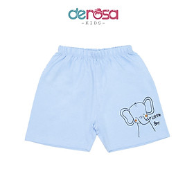 Quần đùi cotton cho bé sơ sinh DEROSA KIDS 3 - 24 tháng B063-B065