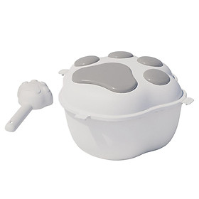 Large Capacity Dog Food Storage Container Rice Box Airtight Tank with Lid Bucket