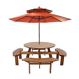 Mua Bàn ghế gỗ băng liền ngoài trời