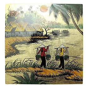 Mua Tranh 15x15 Bạc - Mẫu 2