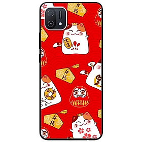 Ốp lưng dành cho Oppo A16K - Oppo A36 / A76 - Oppo Reno 7z 5G - Họa Tiết Mèo Đỏ