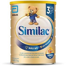 Sữa Bột Cho Bé Similac Eye-Q 3 HMO 1.7kg Gold Label