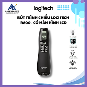 Mua Bút trình chiếu LOGITECH R800 - Có màn hình LCD  phạm vi kết nối 30M - Hàng chính hãng - Bảo hành 36 tháng