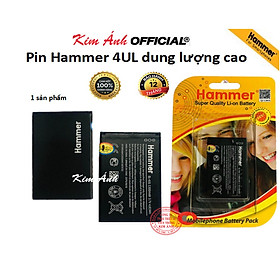 Mua Pin điện thoại Ham mer BL 4UL dùng cho các máy 225 / 230 / 3310 2017 và các máy nút bấm  dung lượng cao hàng chính hãng
