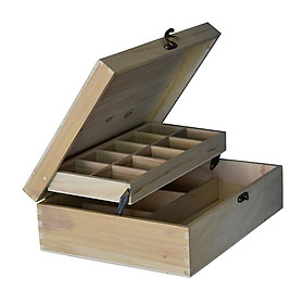 1 Piece Plain Wood Storage Boxes Findings for Processing Technology Crafts