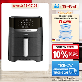 Nồi chiên, nướng không dầu điện tử Tefal 2 trong 1 EY505815, Dung tích lòng nồi 4.6L / sử dụng 4.2L /1.2kg- Hàng chính hãng