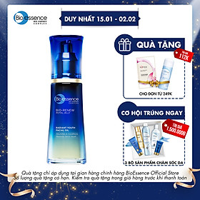 Tinh chất trẻ hóa da dưỡng da tươi trẻ Bio-Essence Bio-Renew Bio-Essence Renew facial oil tinh chất sữa ong chúa 40ml