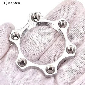Mua Queenten Bike Bicycle Freewheel Threaded Hubs Disk Disc Brake Rotor 6 Bolt Flange Adapter QT