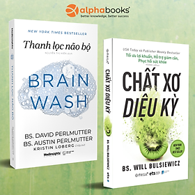 Combo Chất Xơ Diệu Kỳ + Thanh Lọc Não Bộ - Alpha Books