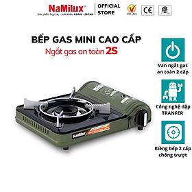 Mua Bếp Gas Mini Cao Cấp NaMilux NH-P3320PF│Van Ngắt Gas An Toàn 2 Cấp│Công Suất 2.6 Kw (2.200 kcal/giờ)│Hàng Chính Hãng