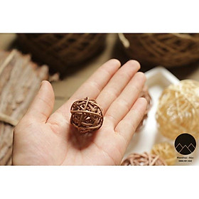 Quả cầu mây phụ kiện chụp ảnh và decor trang trí nhà handmade Camcamvintage