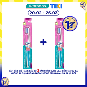 Bàn Chải Đánh Răng Watsons Sensitive Toothbrush (Soft) 1 cây