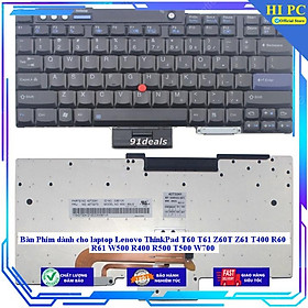 Bàn Phím dành cho laptop Lenovo ThinkPad T60 T61 Z60T Z61 T400 R60 R61 W500 R400 R500 T500 W700 - Hàng Nhập Khẩu