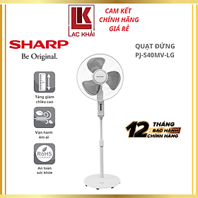 Mua Quạt đứng Sharp 3 cánh PJ-S40MV-LG 55W - Hàng chính hãng - Bảo hành 12 tháng