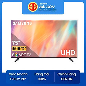 Hình ảnh Smart tivi Samsung 4K 75 inch UA75AU7700KXXV - Hàng chính hãng