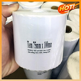 Mua Tem decal nhiệt 75x100mm dùng in vận đơn