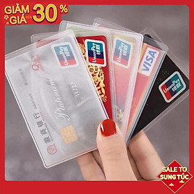 Hình ảnh Set 20 Vỏ Bọc Thẻ Căn Cước GIÁ SỈ RẺ NHẤT Túi Nhựa Bọc Thẻ ATM, Bằng LX Các Loại Không Thấm Nước Trong Suốt