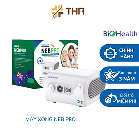 Máy xông khí dung, máy xông mũi họng BioHealth NEB-PRO - chính hãng