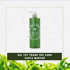 Gel Tẩy Trang Trà Xanh Nhật Bản Santa Marché Green Tea Deep Cleansing 400ml