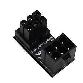 Bộ chuyển đổi góc 180 độ PH36A/PH36B ATX 6/8Pin cho card đồ họa máy tính để bàn