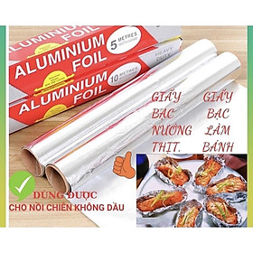 Mua Giấy bạc nướng thực phẩm nồi chiên không dầu nướng thịt cách nhiệt bọc thức ăn nướng bánh nướng thức ăn....