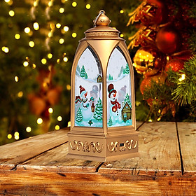 LED Christmas Lantern Ornament Light up Decoration Gift Santa
