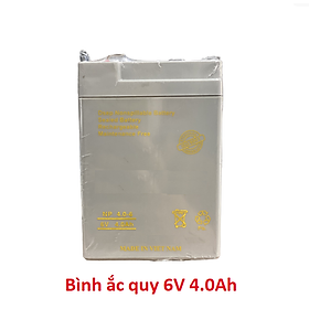 Mua Bình ắc quy cho đèn sạc  xe đồ chơi trẻ em 6V 4.5AH (DP4.5-6) loại ắc quy khô  xả sâu