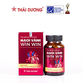 Mạch vành Win Win Hộp 01 chai x 90 viên - Sao Thái Dương