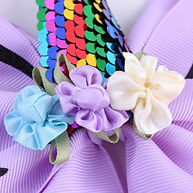 Party Kids Bows Glitter Hair Band Headband Fancy Dress Cosplay Decorative