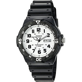 Đồng Hồ Quartz Casio MRW200H-7BV Với Dây Resin - Đen